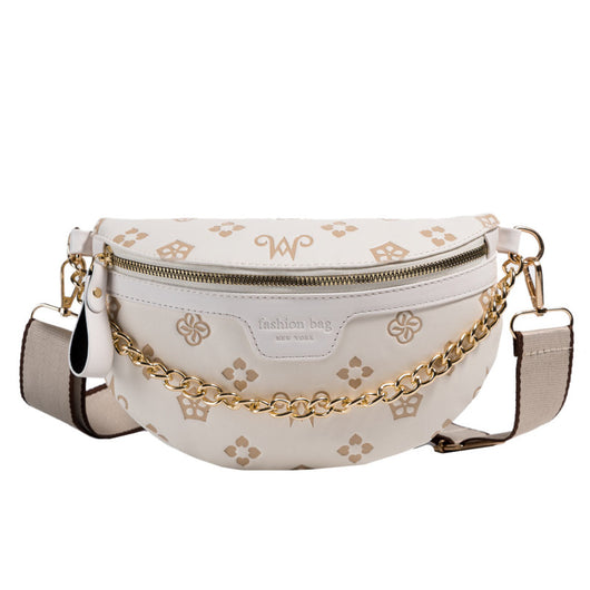 Bolsa de Hombro con Cadena de Cruz Grabada - Image 15