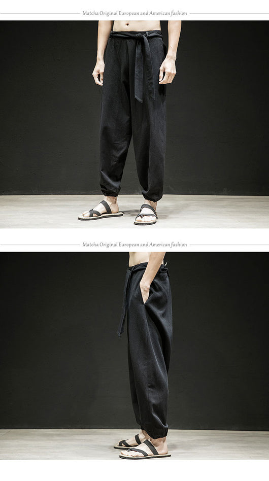 Pantalones Estilo Chino de Primavera y Verano para Hombre con Cintura Elástica - Image 16