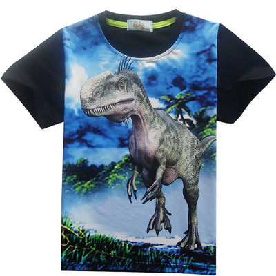 Playera de Dinosaurio Manga Corta para Niños - Image 8