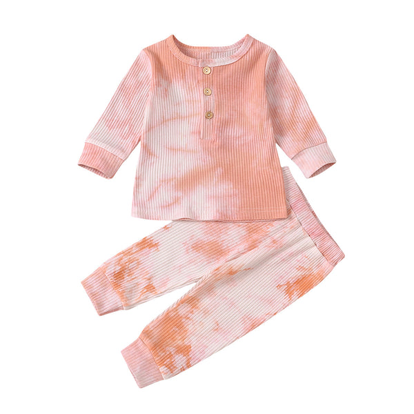 Traje Tie-Dye Otoñal para Niños e Infantes