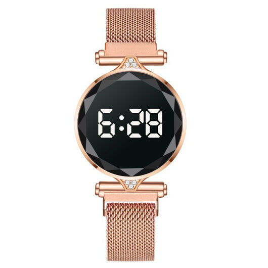 Reloj Deportivo Electrónico con Malla Magnetita y Display LED - Image 11