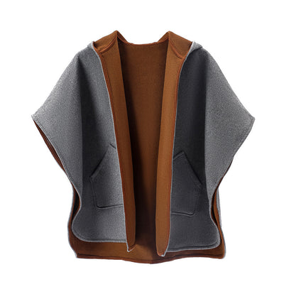Chal de Lana Cashmere en Colores Puros - Image 4