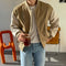 Chaqueta Beisbolera Suelta y Versátil