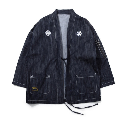 Bata Kimono Japonesa con Bordados Tradicionales - Image 20