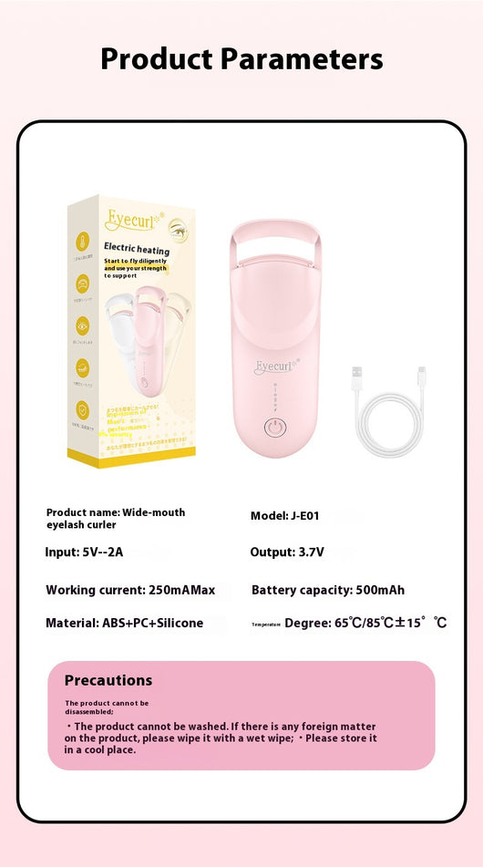 Rizador de Pestañas Eléctrico con Calor - Image 11
