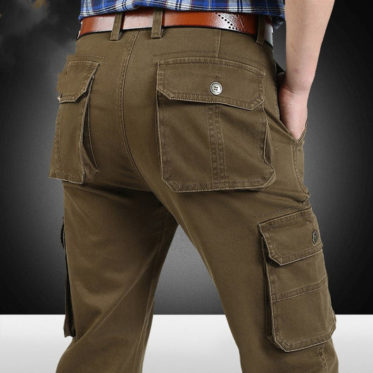 Pantalones Casuales Hombre con Bolsillos Amplios - Image 6