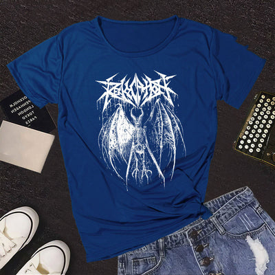 Blusa Suelta Estampada de Manga Corta para Mujer - Image 14