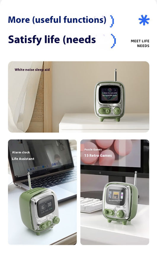 Parlante Bluetooth de Escritorio con Diseño Decorativo - Image 17