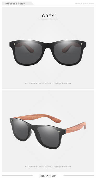 Gafas de Sol Polarizadas Arcoíris en Madera - Image 11