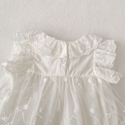Jumpsuit Elegante con Mangas Volantes y Encaje Transparente - Image 24