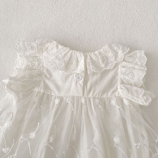 Jumpsuit Elegante con Mangas Volantes y Encaje Transparente - Image 24