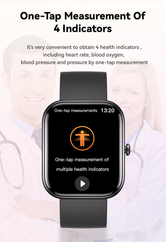 Reloj Inteligente de Monitoreo Cardíaco y Oxígeno en Sangre - Image 8