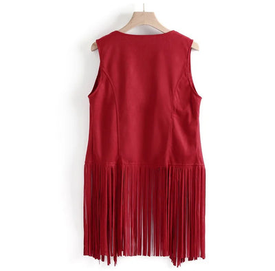 Chaleco Sleeveless con Borlas para Mujer - Image 15