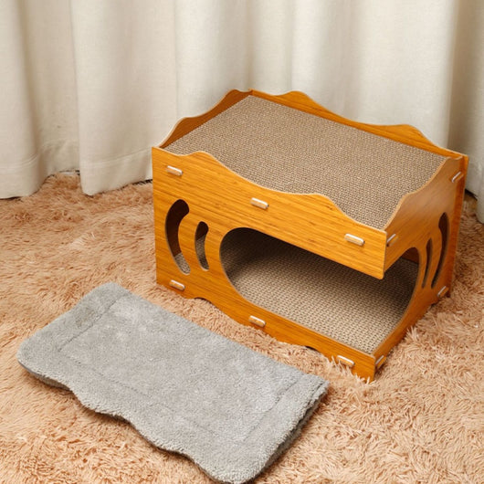 Rascador Vertical Doble Capa Resistente al Desgaste para Gatos - Image 3