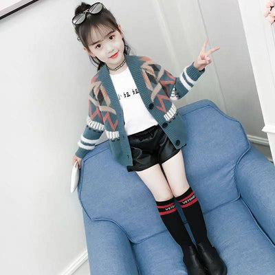 Suéter Infantil Estilo Coreano con Detalles en Hilo - Image 4