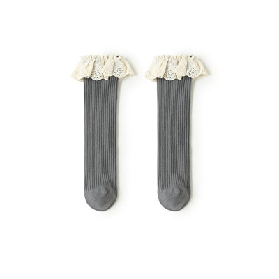 Calcetines sin Talón con Encaje para Otoño e Invierno - Image 14