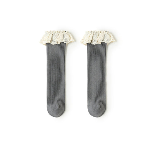 Calcetines sin Talón con Encaje para Otoño e Invierno - Image 14