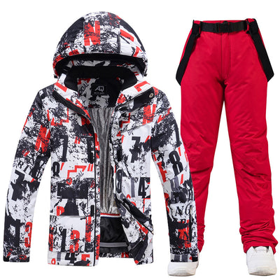 Traje de Esquí para Hombre - Abrigo Impermeable y Cortavientos para Invierno - Image 7