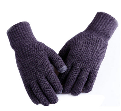 Guantes de Lana Térmica con Dedos Separados para Hombre - Image 19