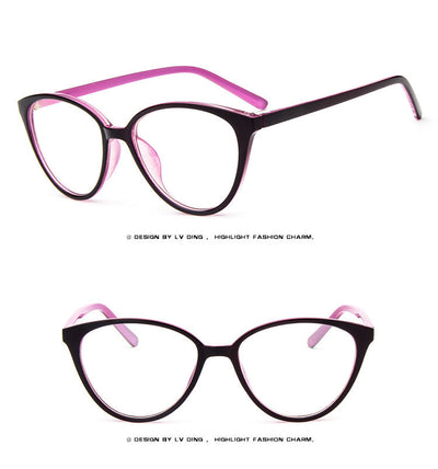 Gafas de Moda Estilo Universitario con Lentes Planos para Miopía - Image 25