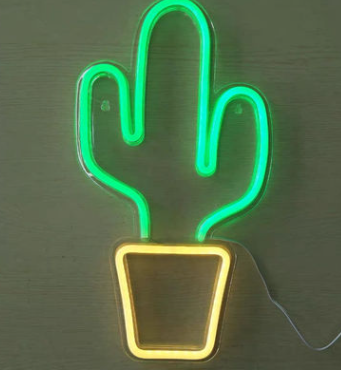 Letrero de Neón LED con Panel Acrílico - Luz Decorativa para Habitación - Image 18