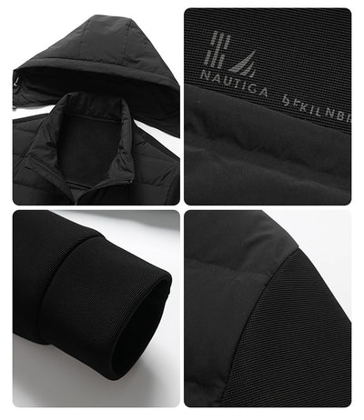 Chaqueta Acolchada de Plumón de Pato con Capucha - Image 17