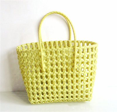 Bolsa Tejida Abierta de Fibra Natural - Cartera Basket Elegante - Image 11