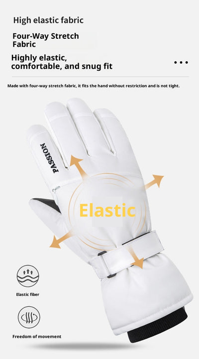 Guantes Esquí Impermeables con Pantalla Táctil para Hombre y Mujer - Image 20