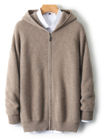 Chaqueta de Punto Suelta y Cálida para Hombre - Image 17