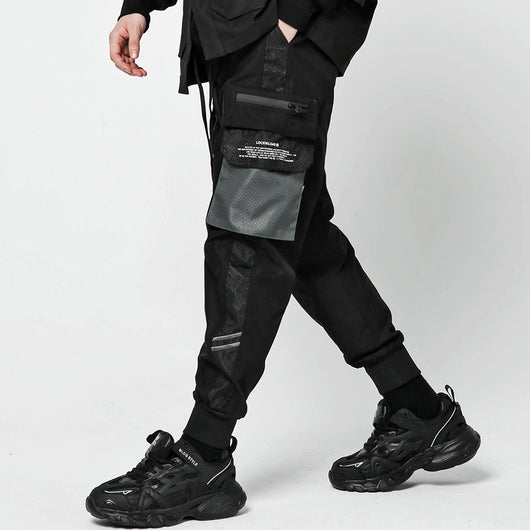 Overol Hip-Hop Multicolor con Bolsillos - Estilo Urbano Trendy - Image 8