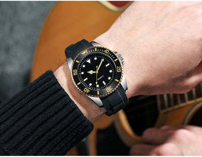 Reloj de Moda Luminoso de Silicona Resistente al Agua con Movimiento de Cuarzo - Image 5