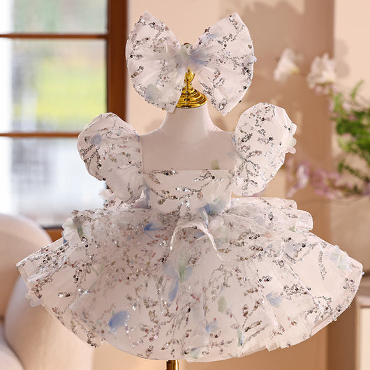 Disfraz de Princesa con Paraguas para Niñas - Vestido de Fiesta Mágico