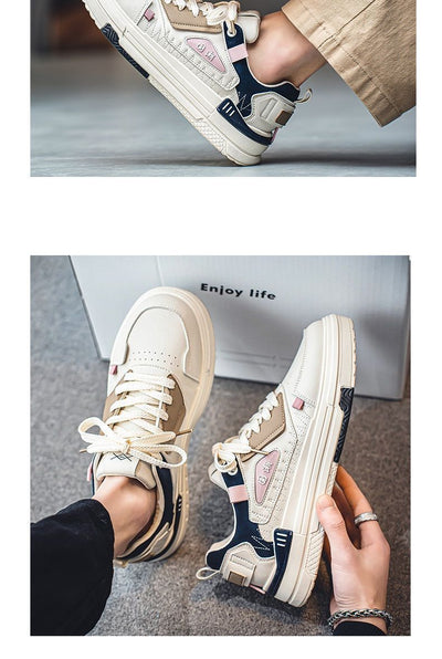Tenis Blancos Deportivos Estilo Tendencia Nacional - Zapatillas Versátiles para Estudiantes - Image 12