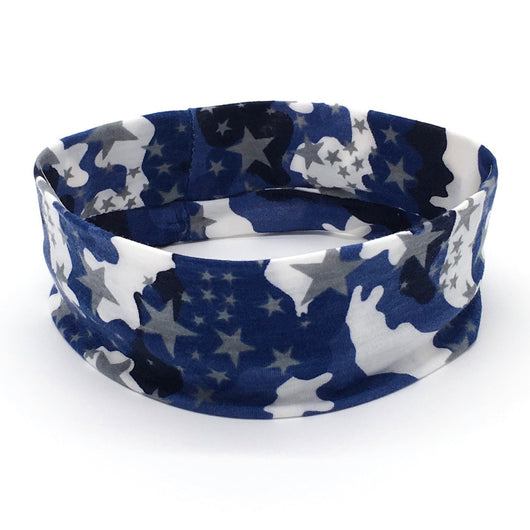 Diadema Deportiva de Algodón Camuflaje con Stretch - Image 18