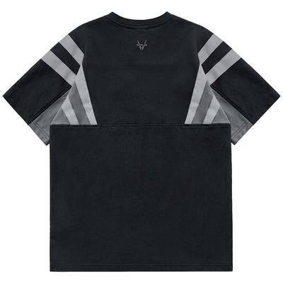 Playera Deportiva Reflectante con Franjas para Hombre - Image 4