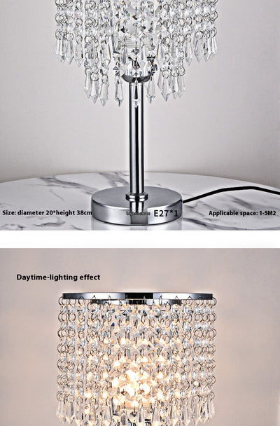 Lámpara de Mesa Decorativa Crystal Bed Head - Image 7