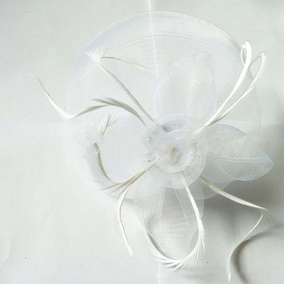 Mesh Floral Hair Accessories - Bridal & Stage Collection