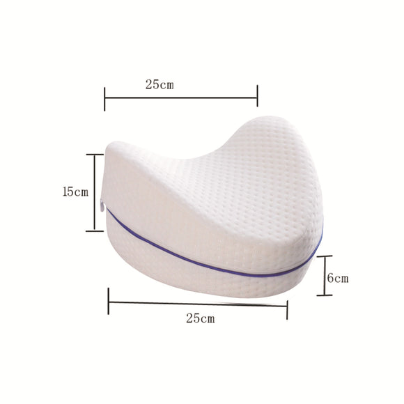 Almohada de Espuma Viscoelástica para Piernas con Soporte Cardíaco
