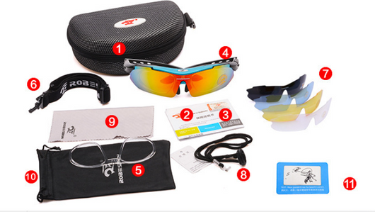 Gafas Deportivas Polarizadas para Ciclismo con Corrección Miópica - Image 3