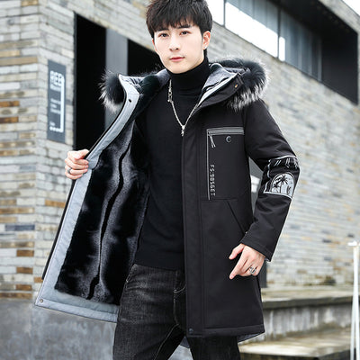 Chaqueta de Terciopelo Grueso para Hombre - Diseño Simple y Elegante