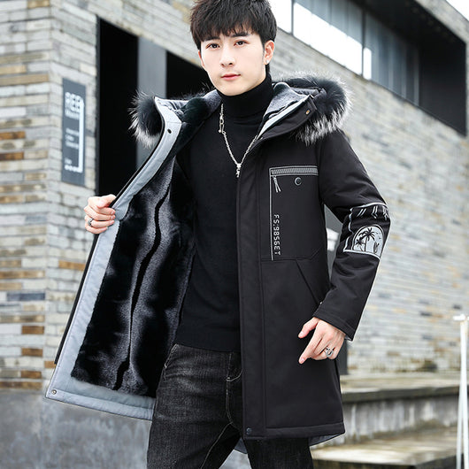 Chaqueta de Terciopelo Grueso para Hombre - Diseño Simple y Elegante