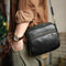 Bolsa Bandolera de Cuero Genuino para Hombre