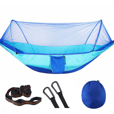 Hamaca Portátil Doble con Mosquitero para Camping y Aventuras - Image 18