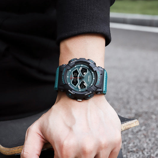 Reloj Digital Deportivo Dual Display para Hombre