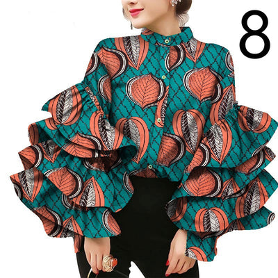 Camiseta Estampada con Volantes para Mujer - Ideal para Diario - Image 32