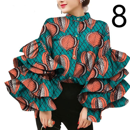 Camiseta Estampada con Volantes para Mujer - Ideal para Diario - Image 32