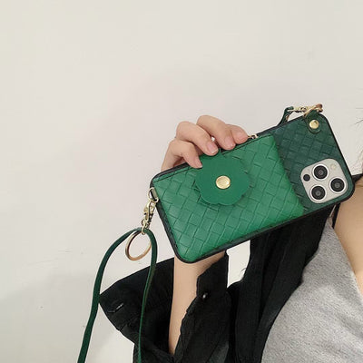 Funda Telefónica con Cordón Trenzado y Monedero Integrado - Image 7