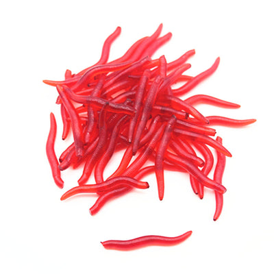 Carnada Biónica Roja con Gusano Artificial - Image 2