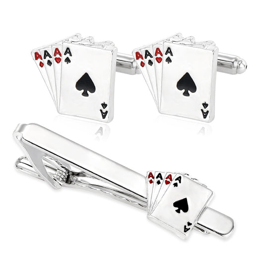 Gemelos de Póker y Pasador de Corbata Ejecutivo - Image 19