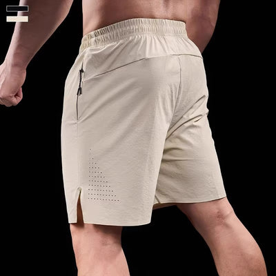 Shorts Deportivos Hombre Seda Helada Transpirable Secado Rápido - Image 2